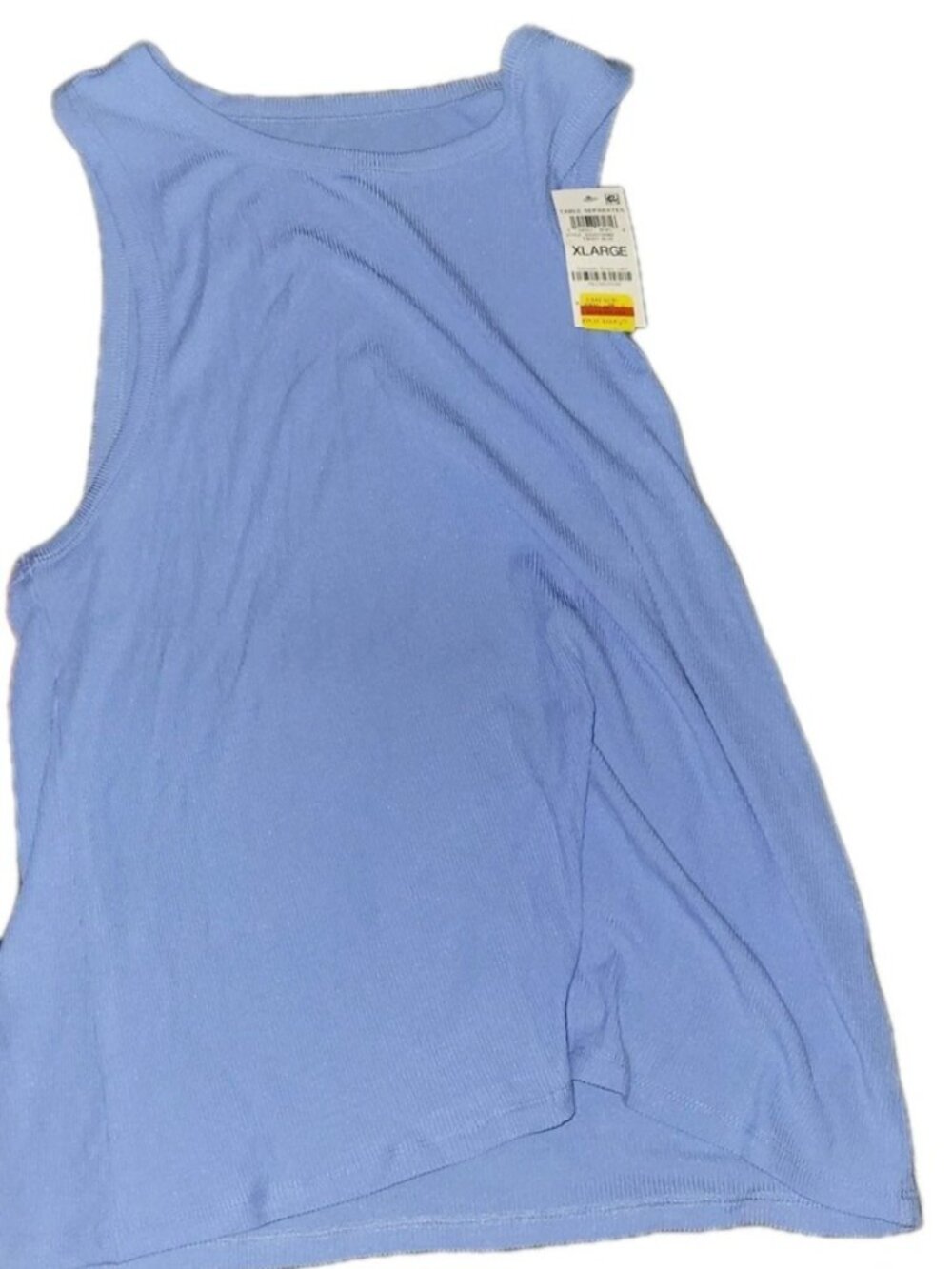 STATE OF DAY Intimates Ribbed Sleep Tank Top Size XL
